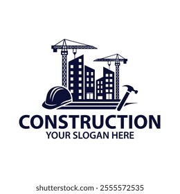 Construction Logo design Vector Art Icons unique new free vector eps Graphics for Free and construction Logo royalty free images for your company or home or business Property home investment logo