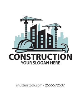 Construction Logo design Vector Art Icons unique new free vector eps Graphics for Free and construction Logo royalty free images for your company or home or business Property home investment logo