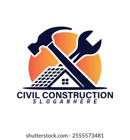 Construction Logo design Vector Art Icons unique new free vector eps Graphics for Free and construction Logo royalty free images for your company or home or business Property home investment logo