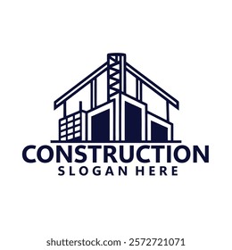 Construction Logo design Vector Art Icons unique new free vector eps Graphics for Free and construction Logo royalty free images for your company or home or business Property home investment logo