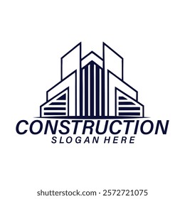 Construction Logo design Vector Art Icons unique new free vector eps Graphics for Free and construction Logo royalty free images for your company or home or business Property home investment logo