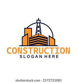 Construction Logo design Vector Art Icons unique new free vector eps Graphics for Free and construction Logo royalty free images for your company or home or business Property home investment logo