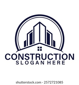 Construction Logo design Vector Art Icons unique new free vector eps Graphics for Free and construction Logo royalty free images for your company or home or business Property home investment logo