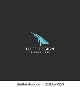 Ilustración vectorial del diseño del logotipo de construcción 