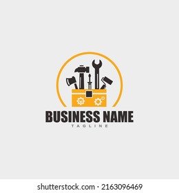 Plantilla de diseño de logotipo de construcción.
