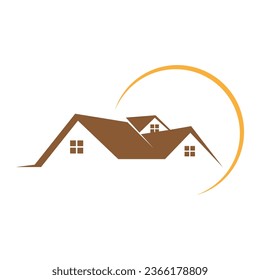 Construction logo icon design illustration