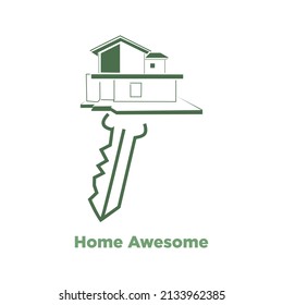 Plantilla de logotipo de construcción, adecuada para marca de empresa de construcción, formato vectorial y fácil de editar