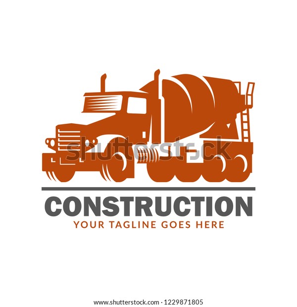 Construction Logo Template Suitable Construction Company Stock Vector ...