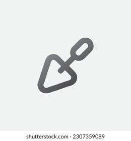 Ilustración vectorial de símbolo largo de construcción