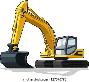 Construction Machine - Bulldozer, Cement Truck, Haul truck & Excavator