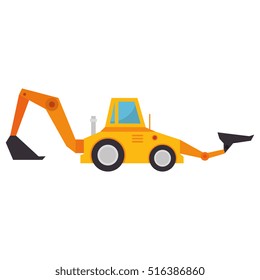 construction machinery isolated icon