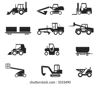 Construction Machinery Vector