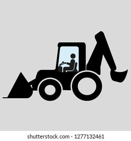 construction machinery vector icons