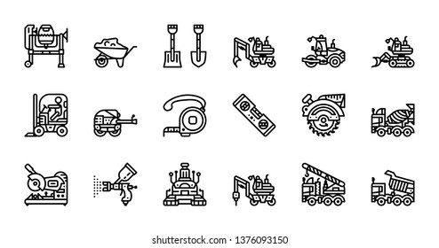 Construction Machines And Tools