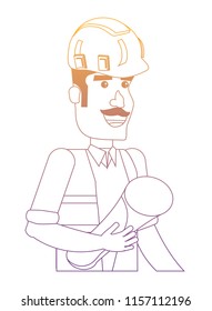 Construction man design