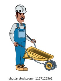 Construction man design