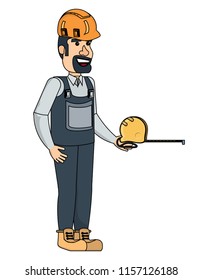 Construction man design
