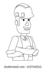Construction man design
