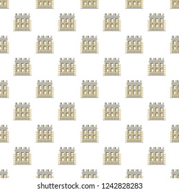 Construction material pattern seamless vector repeat for any web design