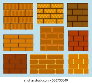  Construction materials. contract for construction of the house. Build the wall. Brick texture for background. Consumption of materials. Hardware store. Delivery of heavy cargo.