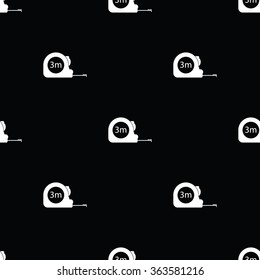 Construction measuring tape illustration. Vector icons three meters