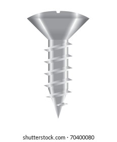 Construction metallic screw