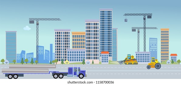 Construction of new buildings