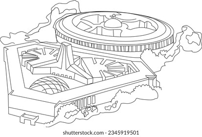 Construction of New Parliament Building Dehli