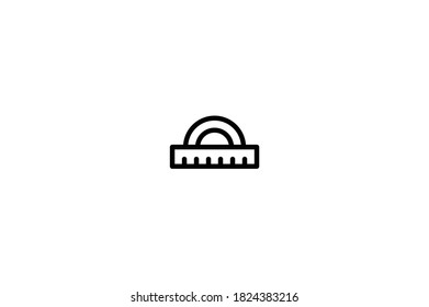 Icono de esquema de construcción - Regla