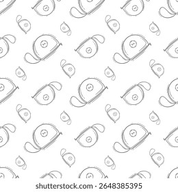 Bouwpatroon. Bouwgereedschap Naadloos patroon. Doodle Bouw Naadloos patroon. Bouwgereedschap Achtergrond