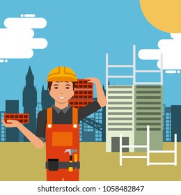 construction people workers