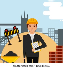 construction people workers