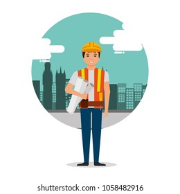 construction people workers