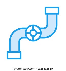 Construction pipeline valve.