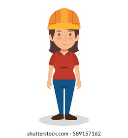 construction professional avatar character