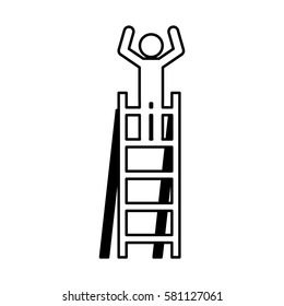 Construction professional avatar silhouette