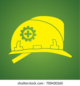 Construction Project Helmet Icon