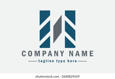 Construction and Real Estate company logo design
