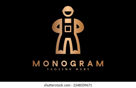 Baugrundstücke Symbol abstrakte Monogramm-Vektorlogo-Vorlage