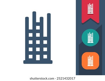 Construction, Real Estate Icon. Professional, pixel perfect icon. EPS 10 format.