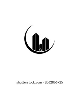 Diseño del logotipo del vehículo de alquiler de construcción