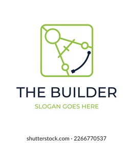 Construction and repair logo template design