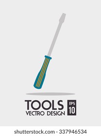 Construction repair tools graphic design, vector illustration eps10