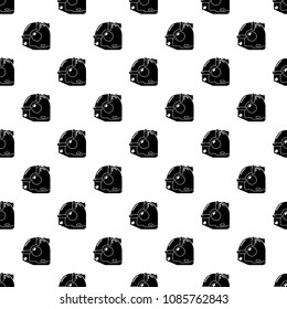 Construction roulette pattern vector seamless repeating for any web design