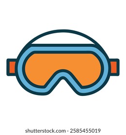 Construction of safety goggles for eye protection