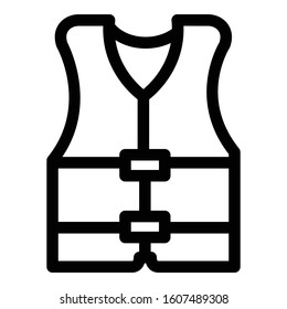 
Construction safety jacket, jacket Isolated Vector Icon which can be easily modified or edited
