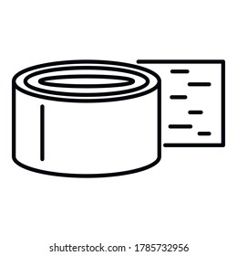 Construction scotch icon. Outline construction scotch vector icon for web design isolated on white background