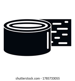 Construction scotch icon. Simple illustration of construction scotch vector icon for web design isolated on white background