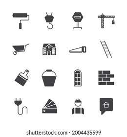 Baukasten-Symbol, einzelne Bausatzzeichen, Symbol, Vektorgrafik
