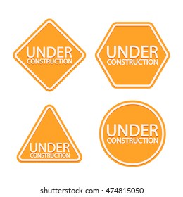 construction signs set 01